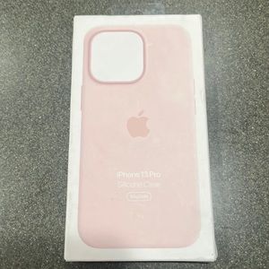 New in box Apple iPhone 13pro silicone case, MagSafe. Chalk Pink.